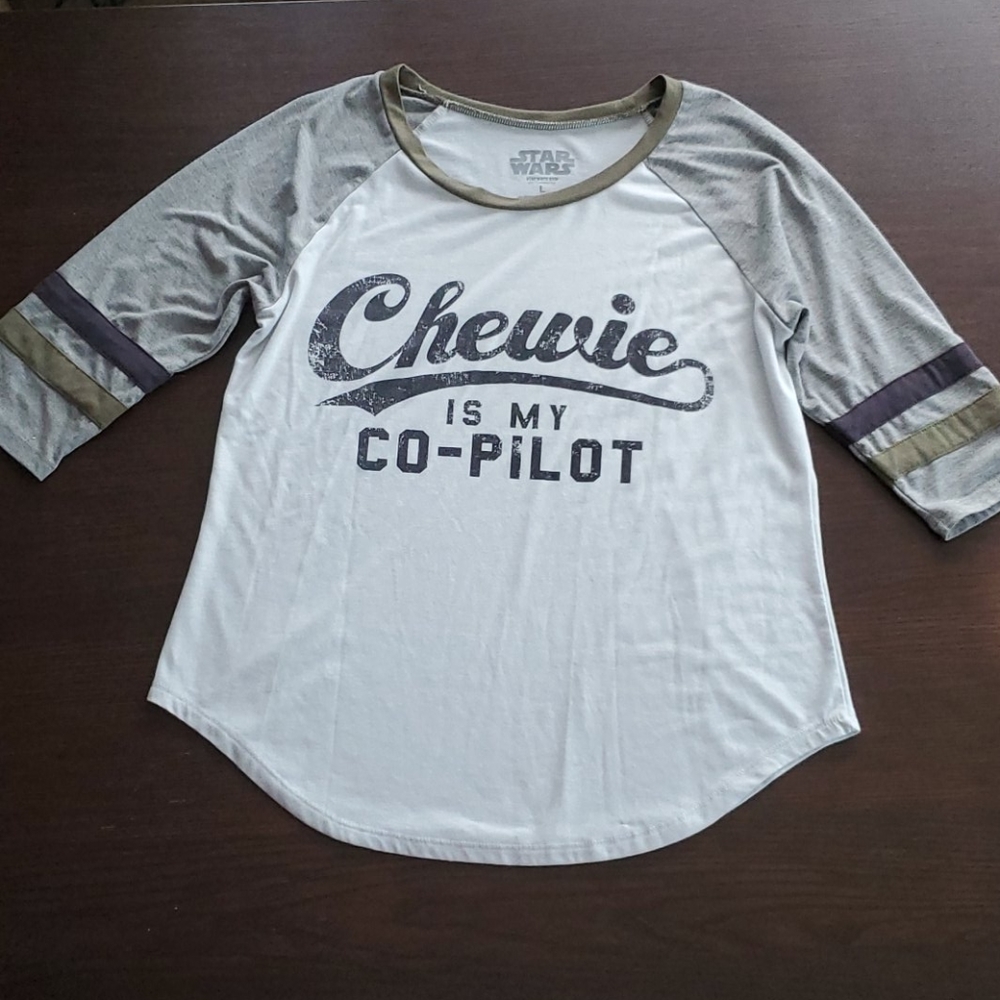 Star Wars "Chewie is my co-pilot" tee